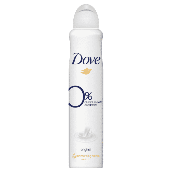DOVE Déodorant Original 0% Sans Aluminium Classique
