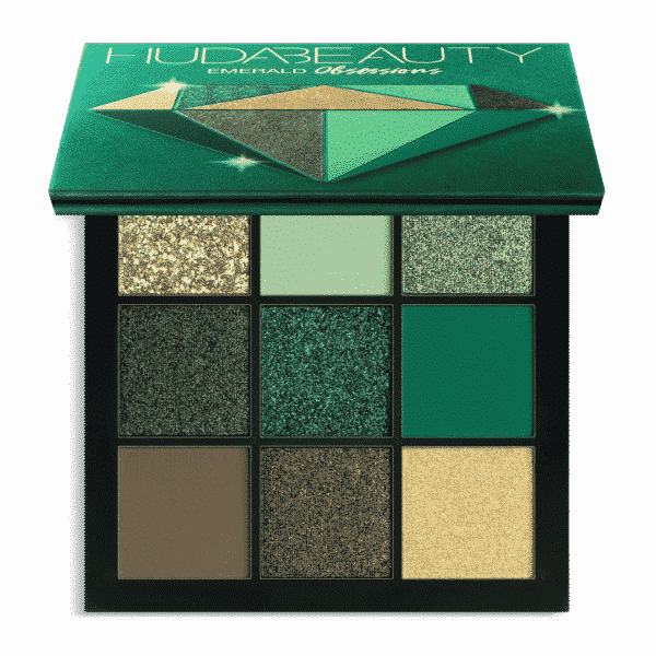 Obsessions Eyeshadow Palette - Emerald - HUDA BEAUTY