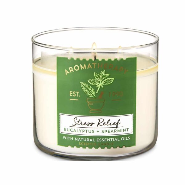 Bougie Parfumée Aromathérapie  Eucalyptus Spearmint - Bath & Body Works