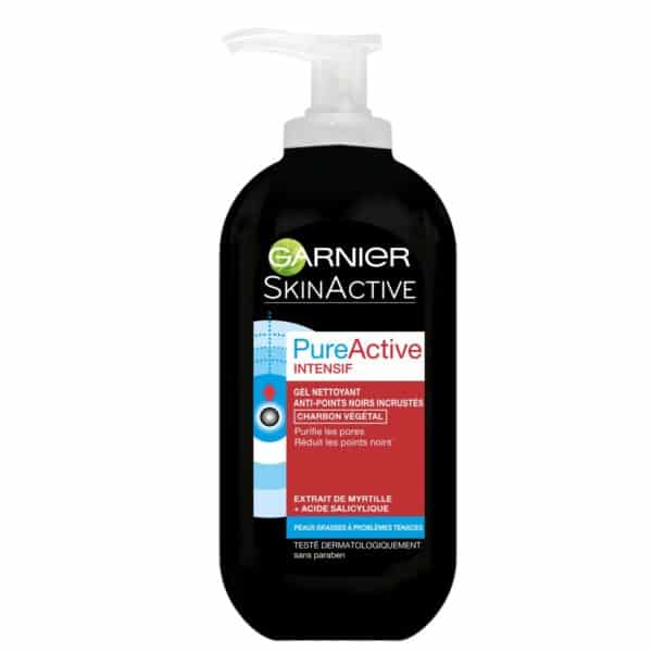Garnier Gel nettoyant CHARBON anti-points noirs incrustés