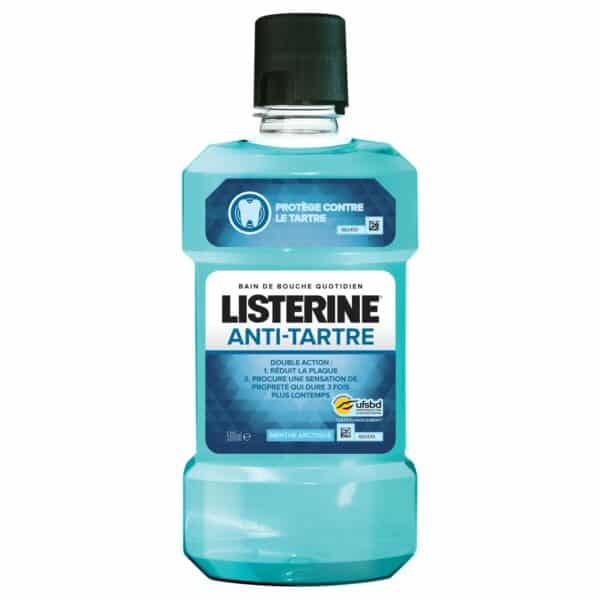 Listerine Anti Tartre Bain De Bouche Quotidien Menthe Arctique 500ml