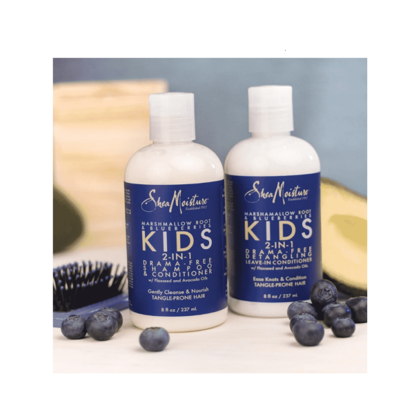 SheaMoisture Kids Marshmallow Root and Blueberry 2 en 1 - Gamme Enfant
