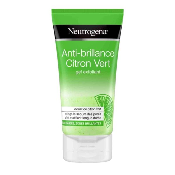 Neutrogena Gel exfoliant Anti-brillance Citron Vert