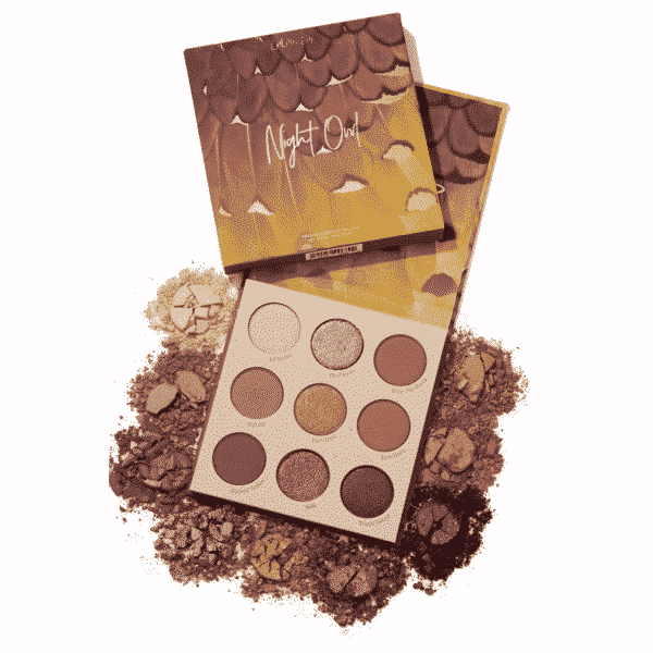 COLOURPOP Night Owl Shadow Palette Marron