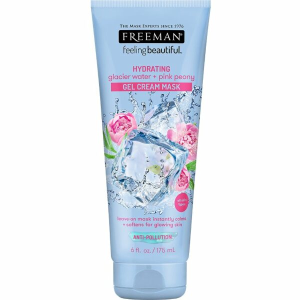 Hydrating Glacier Water + Pink Peony Gel Cream Mask Freeman
