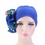 Bonnet Chapeau en Fleur imprimée Chic – Image 3