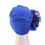 Bonnet Chapeau en Fleur imprimée Chic – Image 4