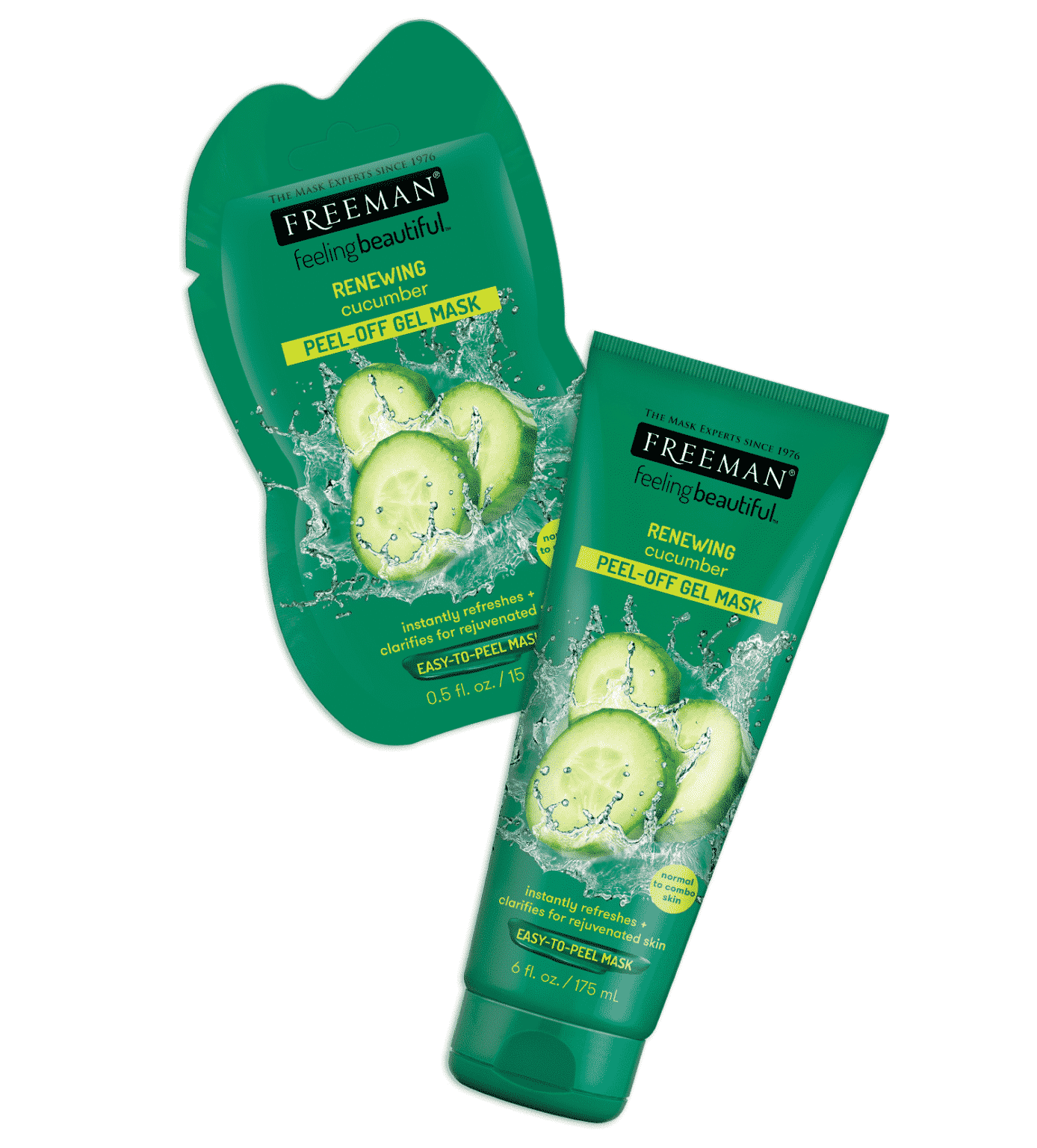 Cucumber Peel-Off Mask Freeman – Image 1