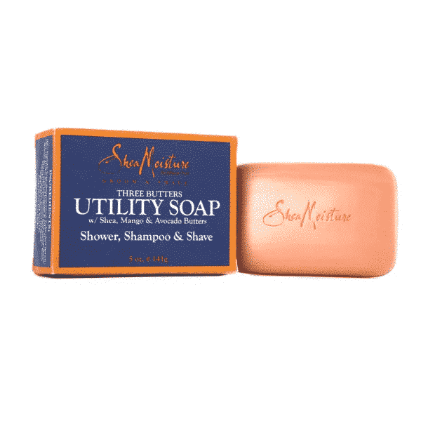 Sheamoisture for Men Three Butters Utility Soap - Savon pour Homme 3 En 1