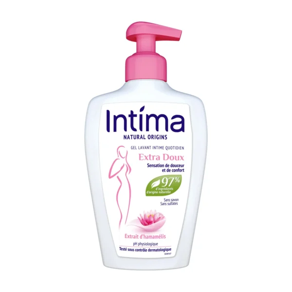 Intima Gel Douche Intime Extra Doux à l'Extrait d'Hamamélis - 200 ml