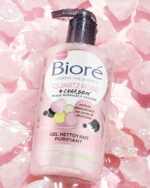 Bioré Gel Nettoyant Purifiant Quartz Rose + Charbon – Image 3