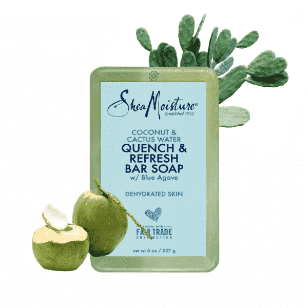 SheaMoisture Coconut & Cactus Water Quench & Refresh - Savon