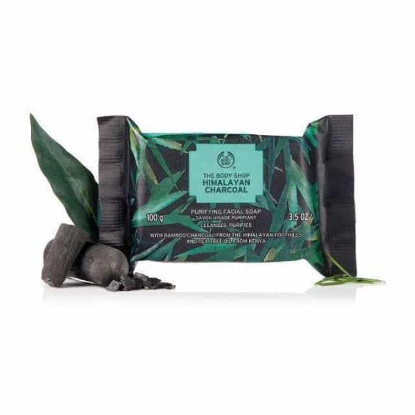 The Body Shop Savon Purifiant au Charbon de bois