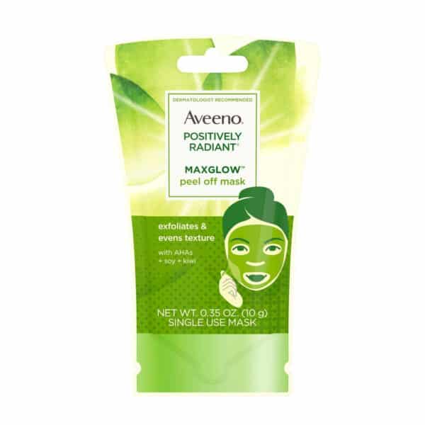 Aveeno Positively Radiant Maxglow Peel Off Face Mask