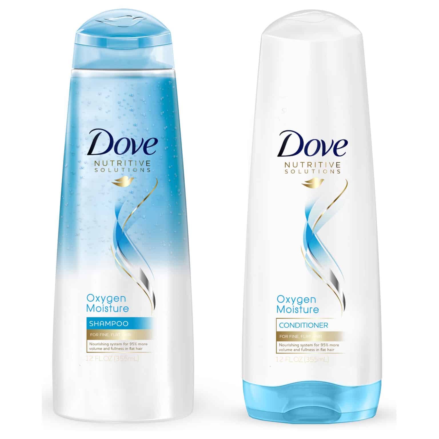 Dove Nutritive Solutions Oxygen Moisture - Shampoing+conditioner – Image 1