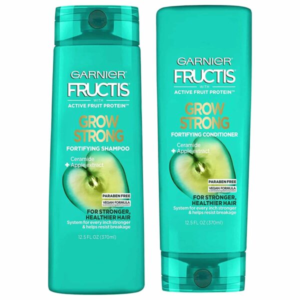 Garnier Fructis Grow Strong Pack Shampoing – Démêlant