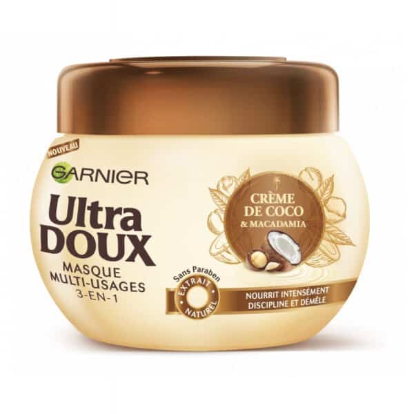 Garnier Ultra doux Masque multi-usages 3-en-1 Coco & Macadamia