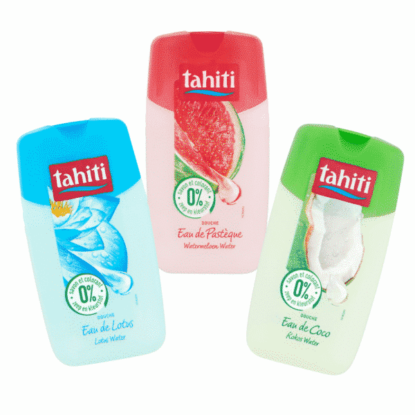 TAHITI Trio Gel Douche Pastèque, Coco, Lotus