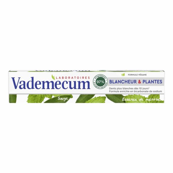 Vademecum Dentifrice Blancheur & Plantes