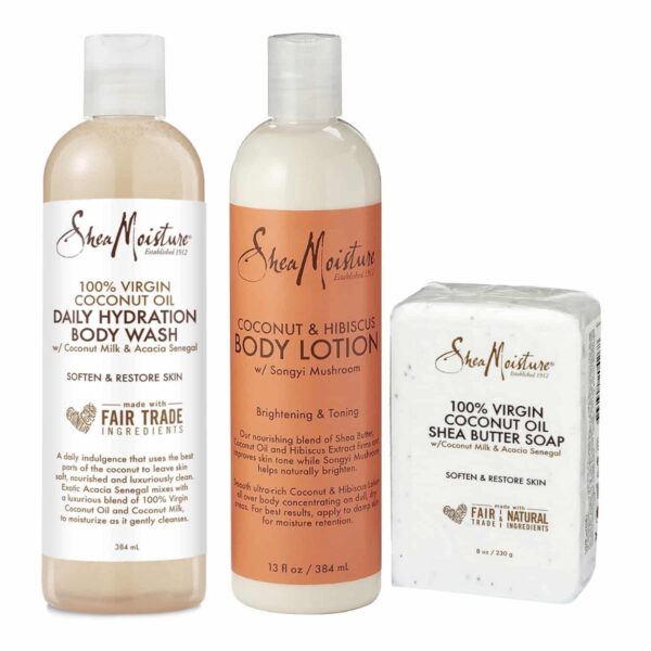 SheaMoisture Gamme Coconut & Hibiscus