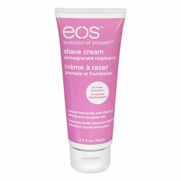 EOS Crème à raser ultra-hydratante - grenade et framboise