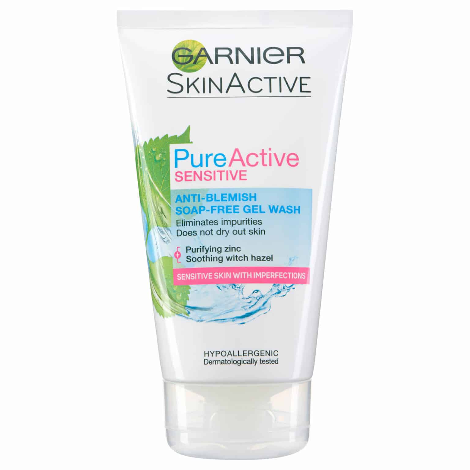 Garnier Gel-Crème Purifiant sans savon - Pure Active Sensitive – Image 1
