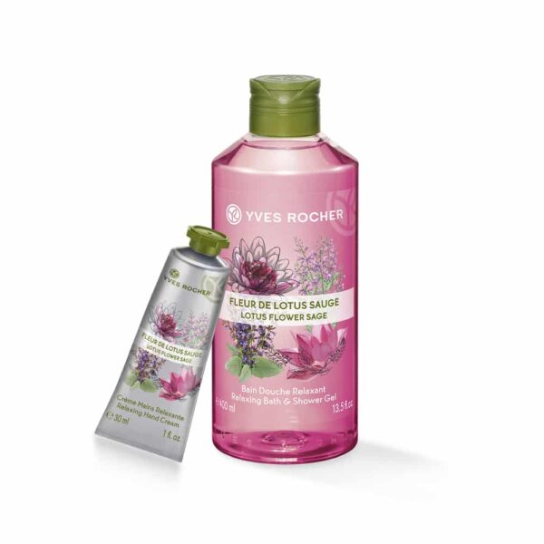Yves Rocher Duo Relaxant Fleur de Lotus Sauge