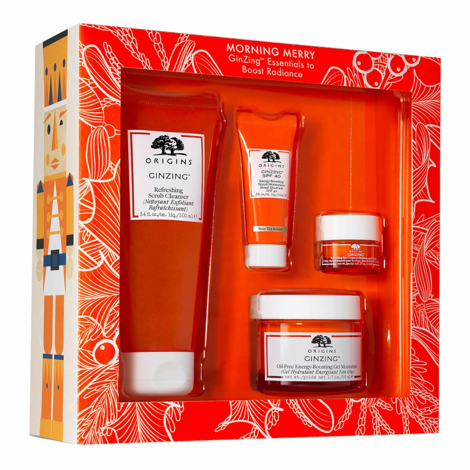 ORIGINS Morning Merry Ginzing™ Essentials Coffret Soin Visage – Image 1