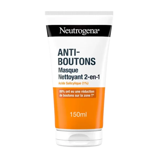 Neutrogena Anti-boutons : 2-en-1 nettoyant et masque