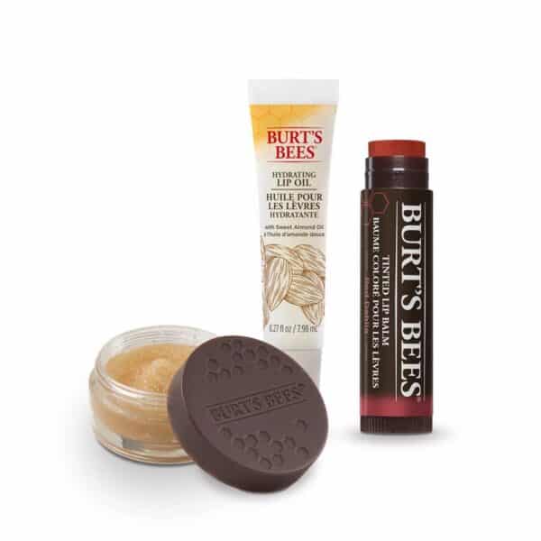 Burt's Bees, Deluxe Care Trio - Soin Lèvres