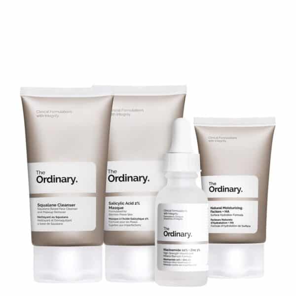 The Ordinary, Coffret Soin Visage Purifiant - 4 pcs