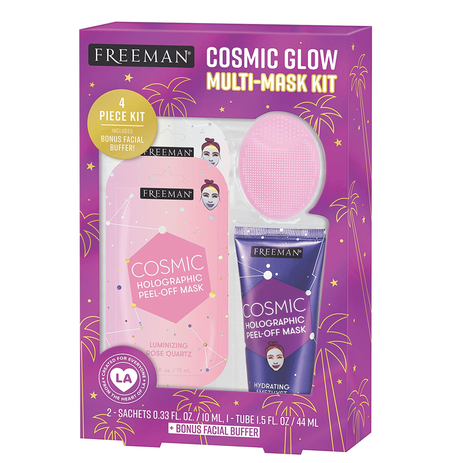 Freeman Cosmic Glow Multi Mask Kit - 4pcs – Image 1