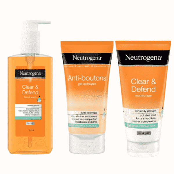 Neutrogena Gamme Anti-boutons Clear Defend