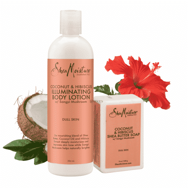 Shea Moisture Coconut & hibiscus - Duo Corps