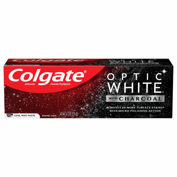 Colgate Optic White Au charbon Dentifrice Blanchissant