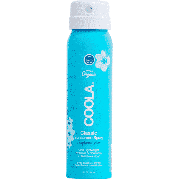 COOLA Spray Solaire Corps Classic Sans Parfum SPF50