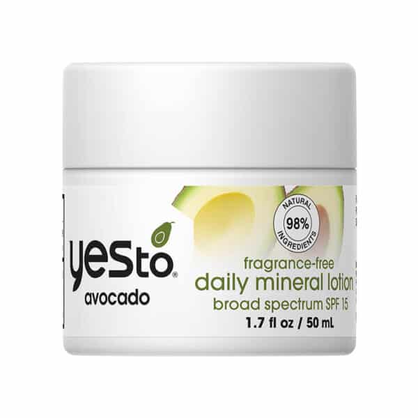 Yes to - Crème Solaire Visage Minérale sans Parfum - SPF15