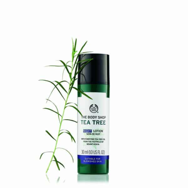 The Body Shop Soin de Nuit Réparateur Arbre à Thé