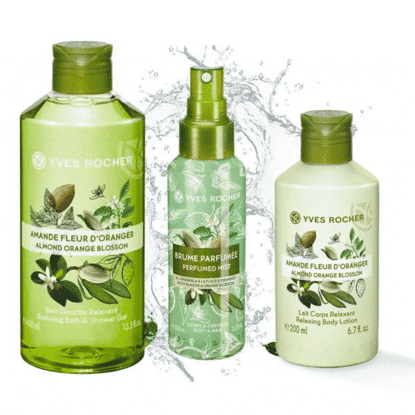 Yves Rocher Gamme Amande Fleur d'Oranger - 400ml