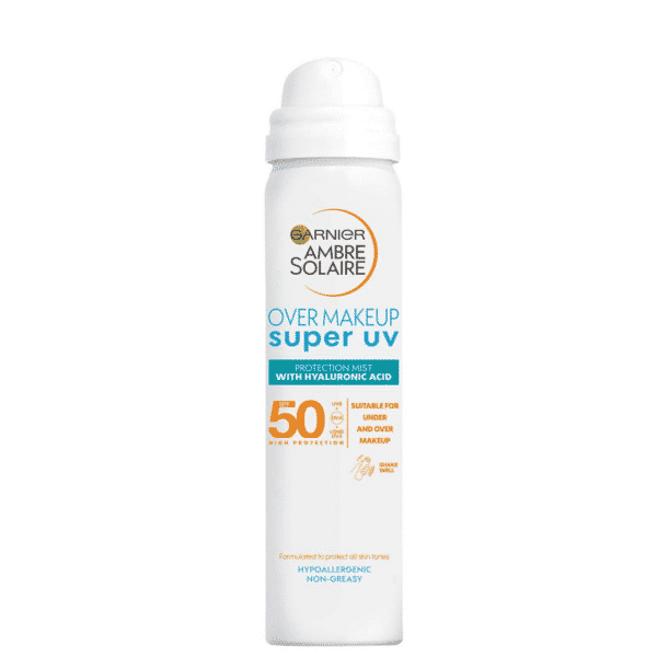 Garnier Ambre Solaire Brume de sur-maquillage protection UV SPF50