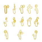 Faux Piercing Nez Ajustable