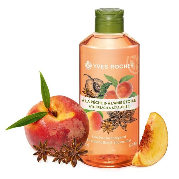 Yves Rocher Bain Douche Pêche Anis Étoilé - 400ml