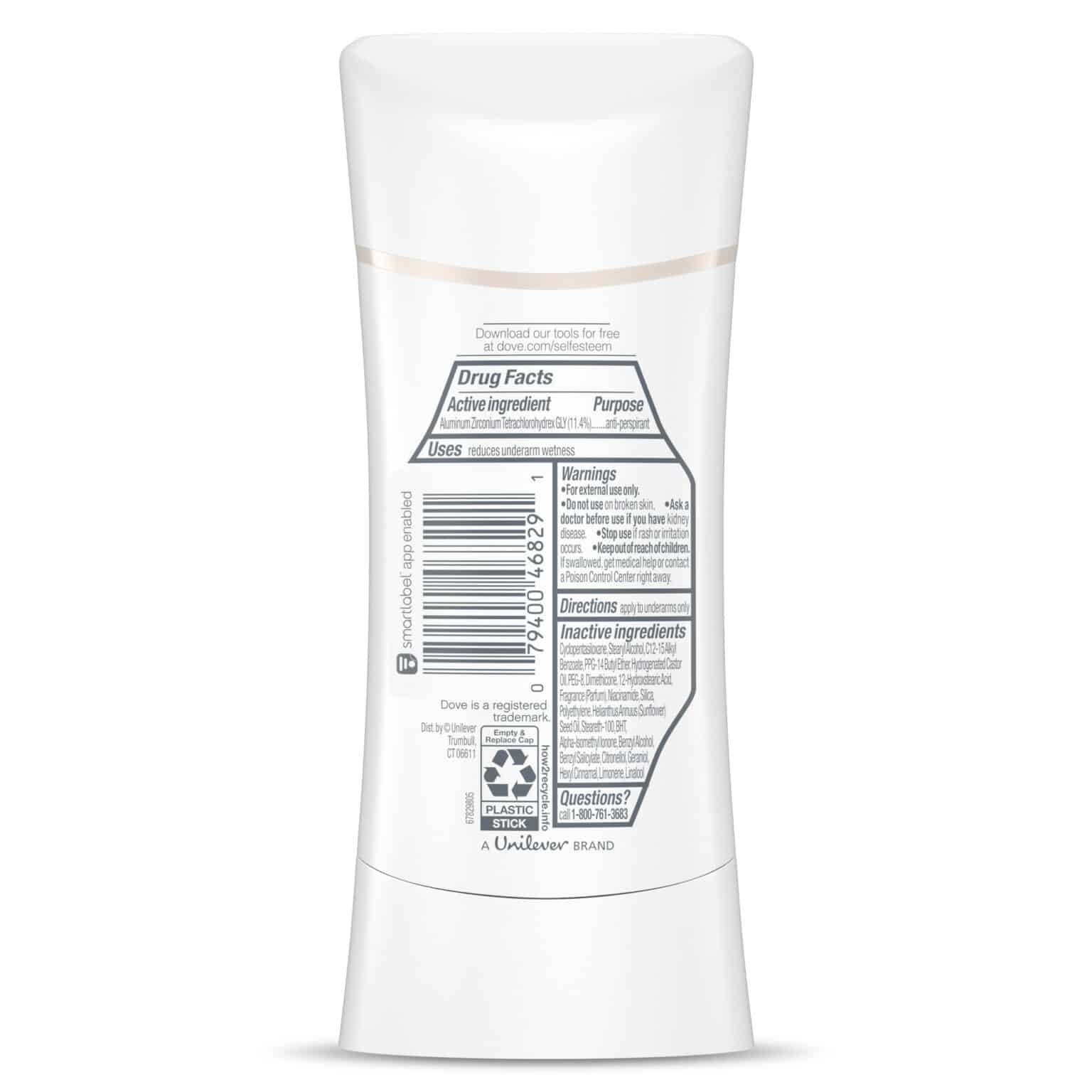 DOVE Déodorant Stick Anti-Transpirant 48h Restoring Powder – Image 3