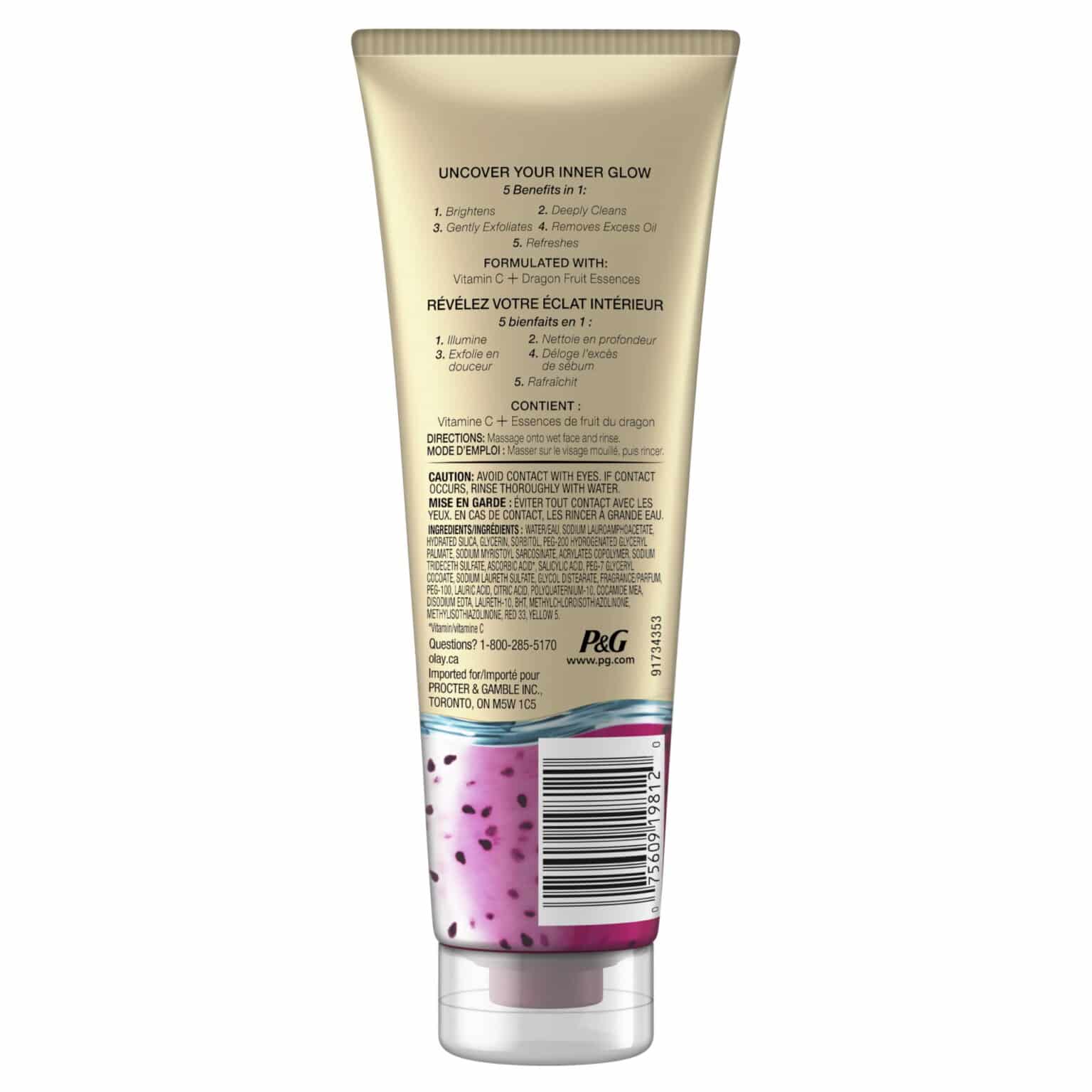 Olay Scrubs Gommage Vitamine C et fruit du dragon – Image 3