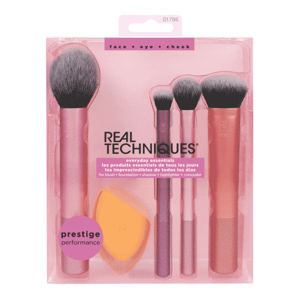 Real Techniques Everyday Essentials Kit - Set Pinceaux