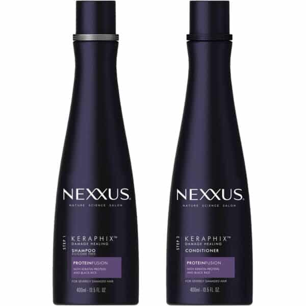 NEXXUS Keraphix Keratin Shampoo & Conditioner - Cheveux Abîmés