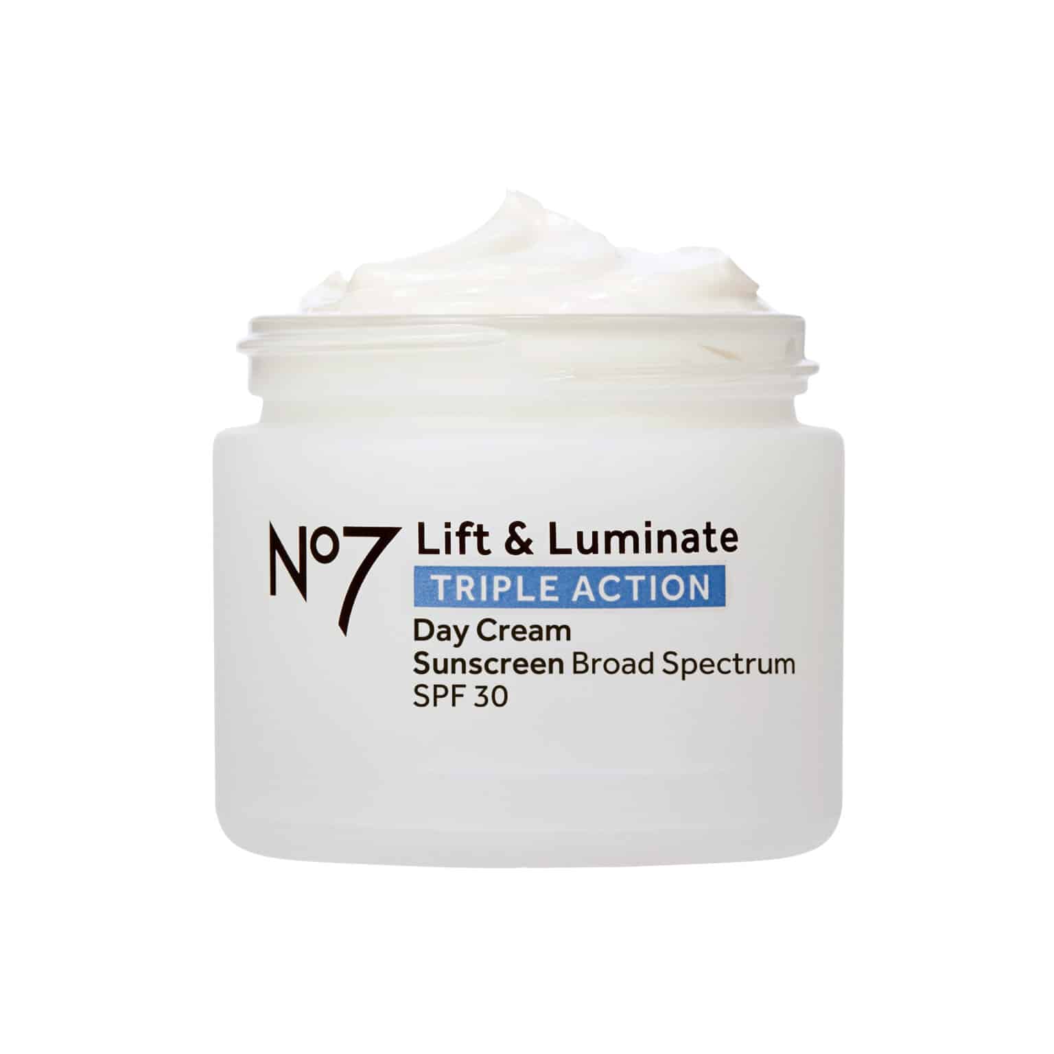 No7 Lift & Luminate Crème de Jour Triple Action SPF 30 – Image 1