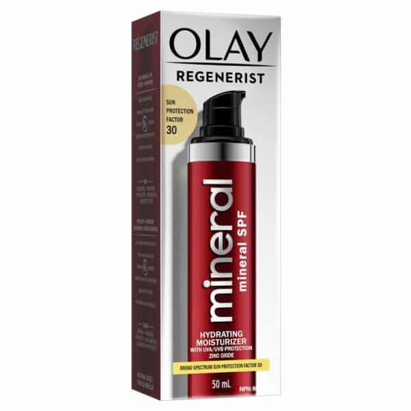 Olay Crème solaire hydratante minérale Regenerist SPF 30