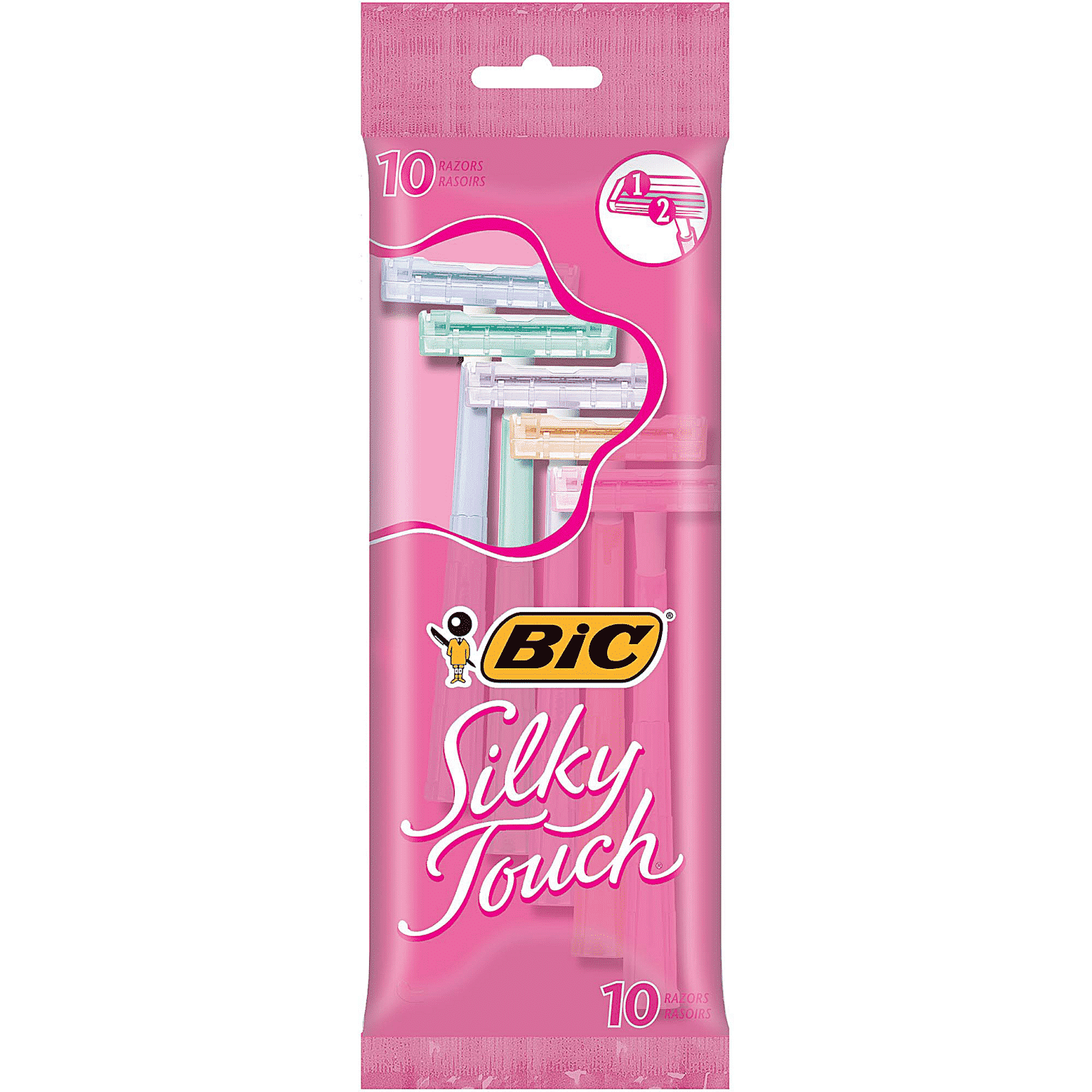 BIC Silky Touch rasoirs jetables - 10pcs – Image 1