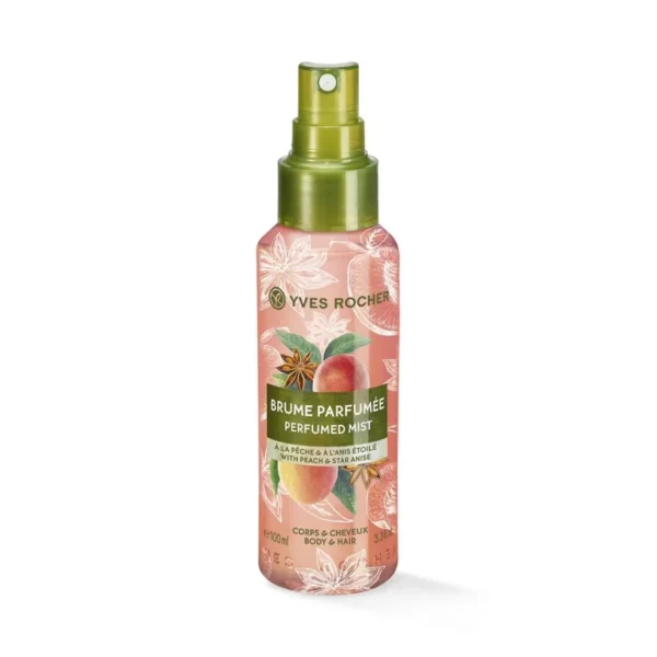 Yves Rocher Brume Parfumée Corps & Cheveux Pêche & Anis Etoilé